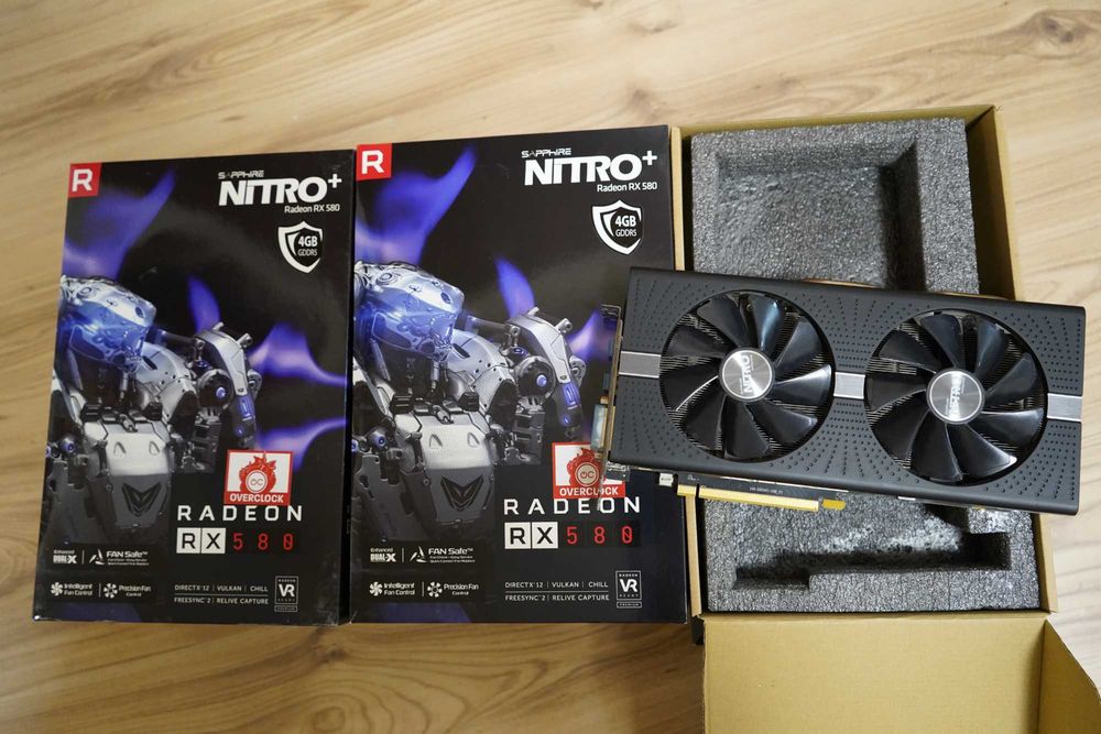 Видеокартa Sapphire Nitro+ RX 580 4GB GDDR5