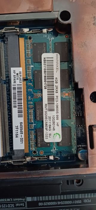 Ноутбук на запчасти