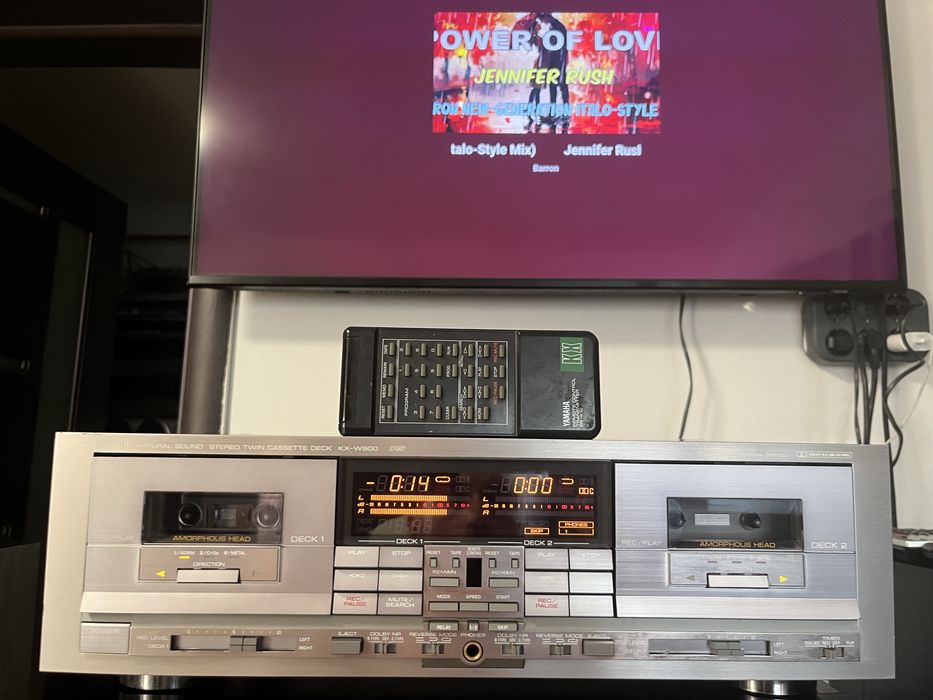 Super Deck Yamaha KX-W900 cu telecomanda originala