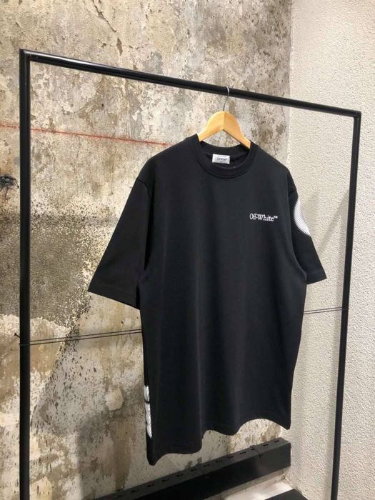 Tricou off white negru colectia noua premium