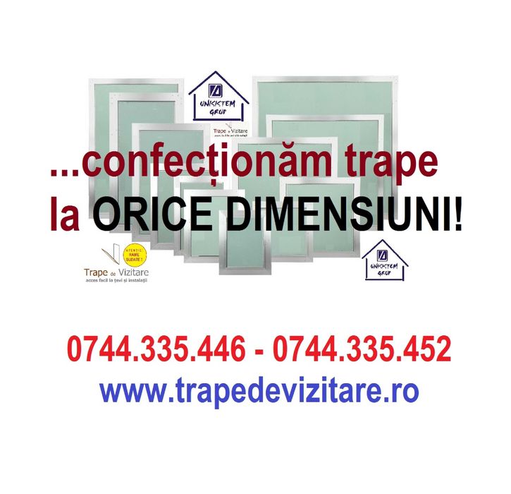 Trapa de vizitare pentru mascarea seifului