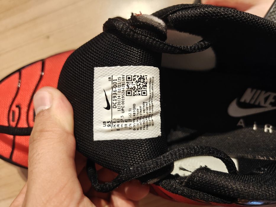 Nike Air Max Plus TN black/red 43
