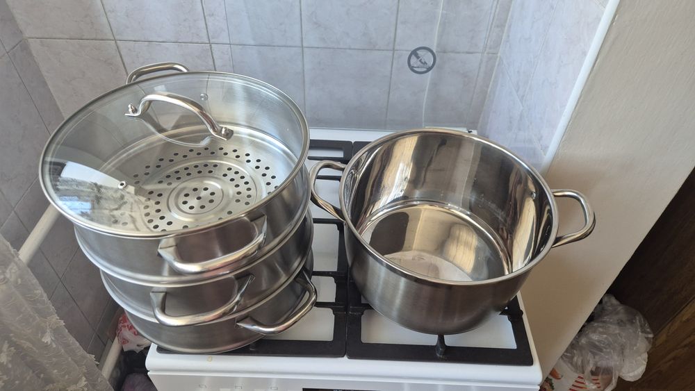 Мантоварка большая б/у