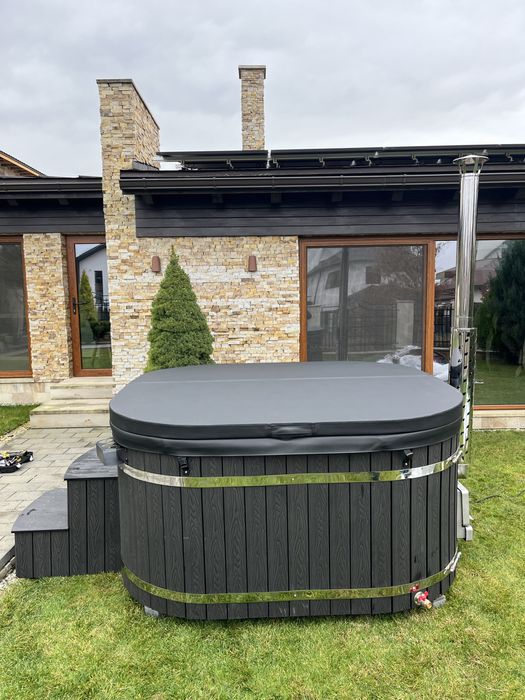 Ciubar jacuzii din fibra acrilic