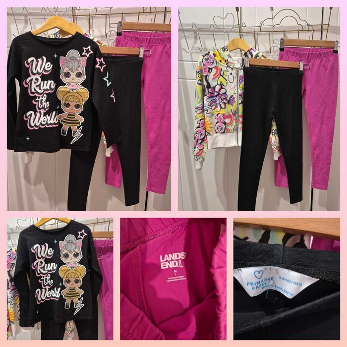 Сетове панталон,рокля,клин др Zara,H&M,Next 7-8г,128р