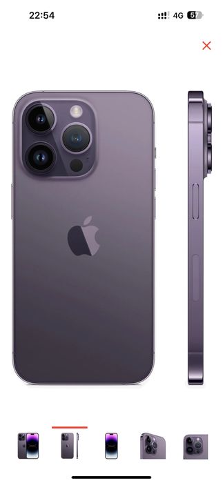 Iphone 14 pro max 128gb. Цвет фиолетовый