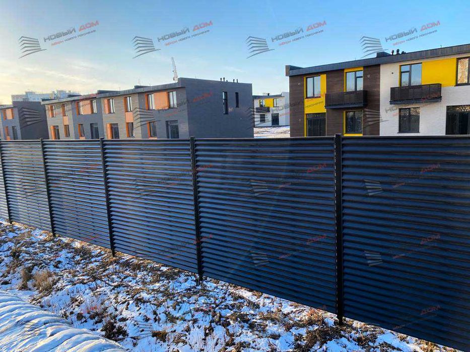 Забор жалюзи еврозабор