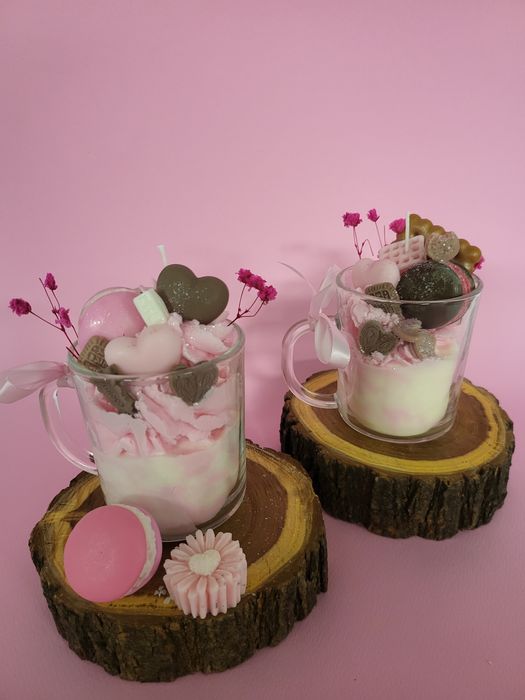 Ароматни Соеви Свещи, както за 8 март , така и  за Свети Валентин за п