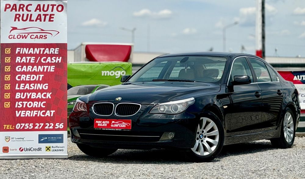 BMW Seria 5 GARANTIE 1 an!inmatr RO Rjoystick 2009/11 int Crem RATE cu avans ZERO