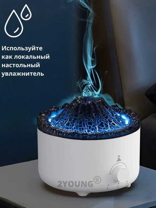 Увлажнитель Воздуха и Ночник — Аромадиффузор 3в1