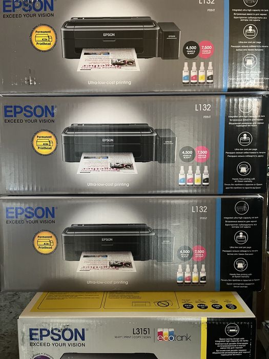 Цветной Принтер Epson L132