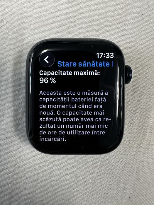 Apple watch 8 45mm 96% sanatate