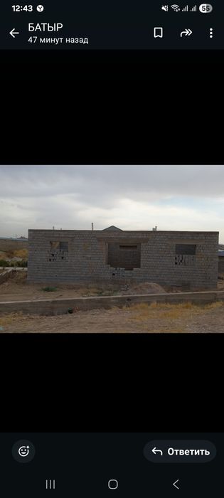 Не достройный дом