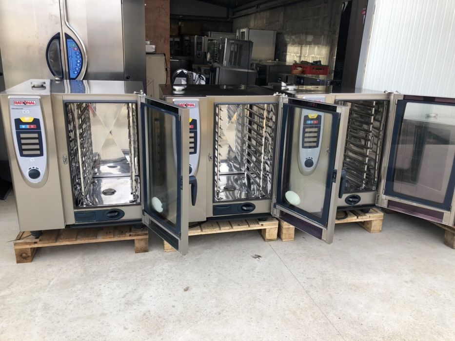 Конвектомати Rational SCC 101 carecontrol! 10 Тави! 2014 г . Нови!