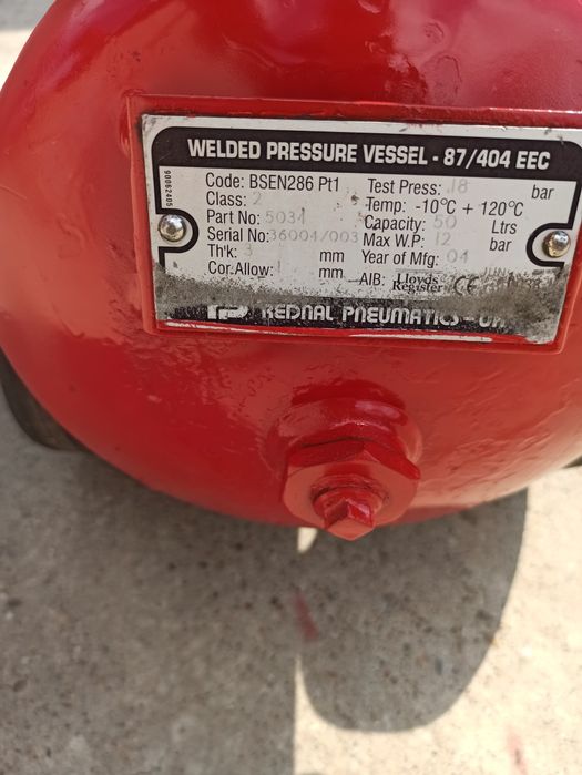 Compresor de  aer pe benzină