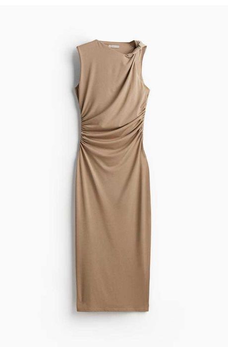 Дънкова пола Stradivarius и рокля  H&M