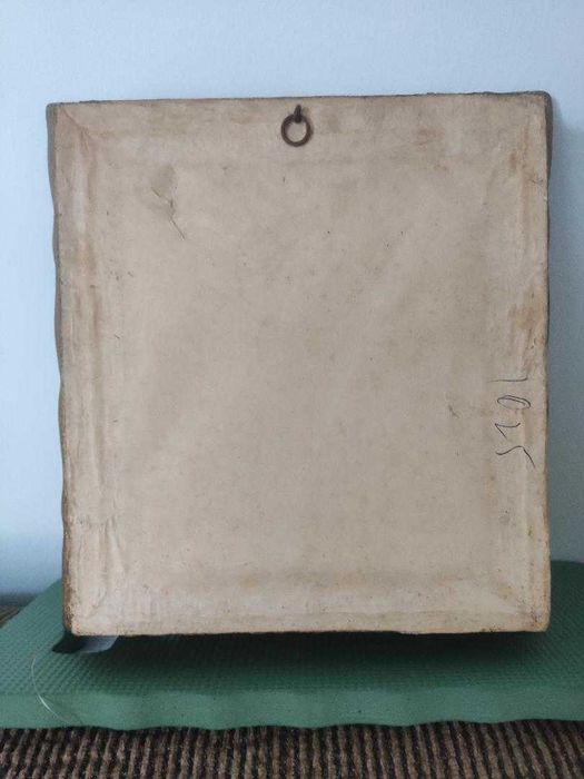 Tablou goblen portret Doamna cu palarie