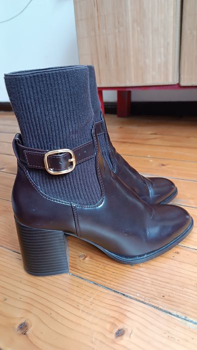 Кафяви боти Zara
