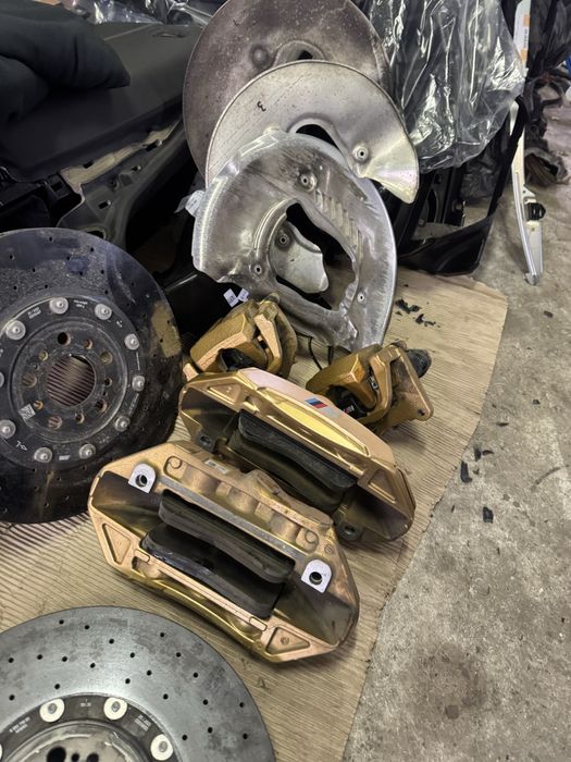 Bmw g80 g81 g82 f90 M5 керамика на 9000 км комплект