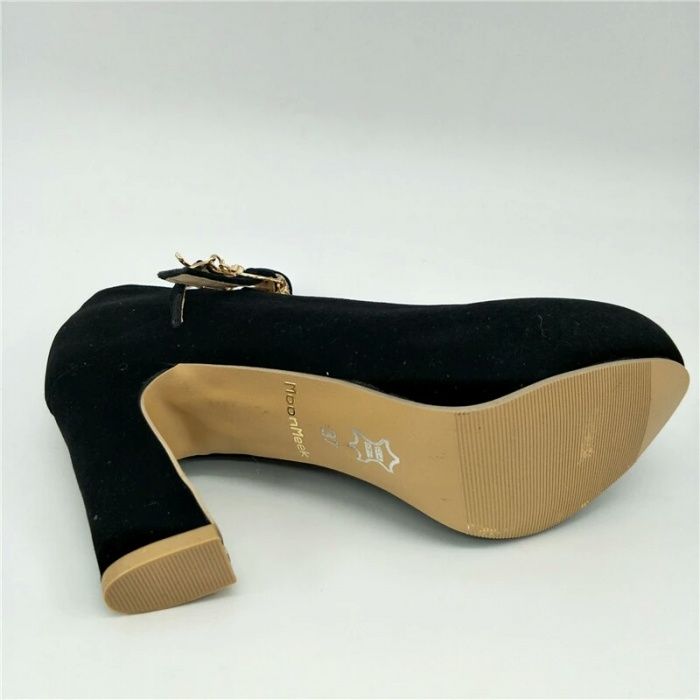 Туфли женские замшевые