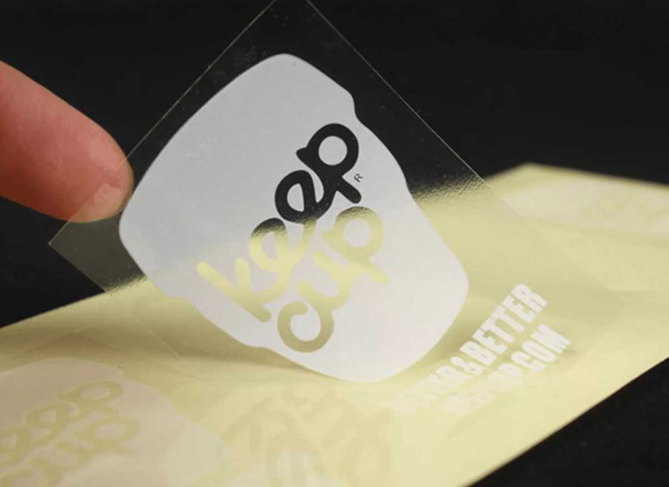 Прозрачные наклейки и стикеры