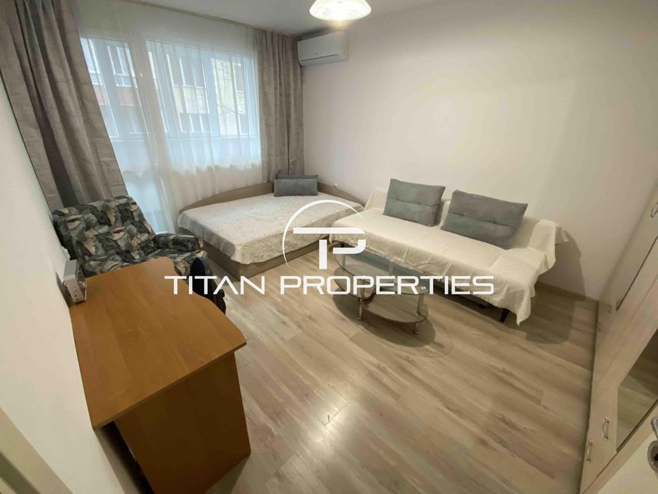 Дава се под наем Едностаен апартамент в Бургас, Славейков - 42 кв.м за 348.84 € - Снимка #1