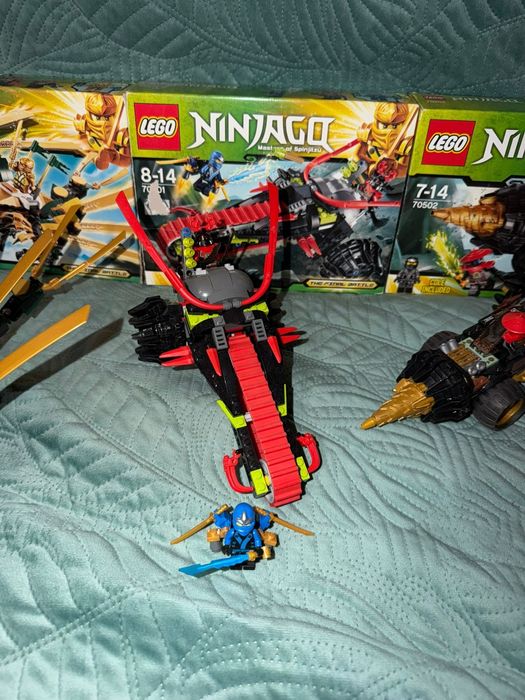 LEGO Ninjago Full Wave 2013 – Seturi super rare, 70500 - 70505