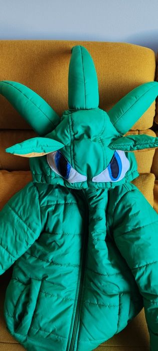 Зимно яке зелен Соник