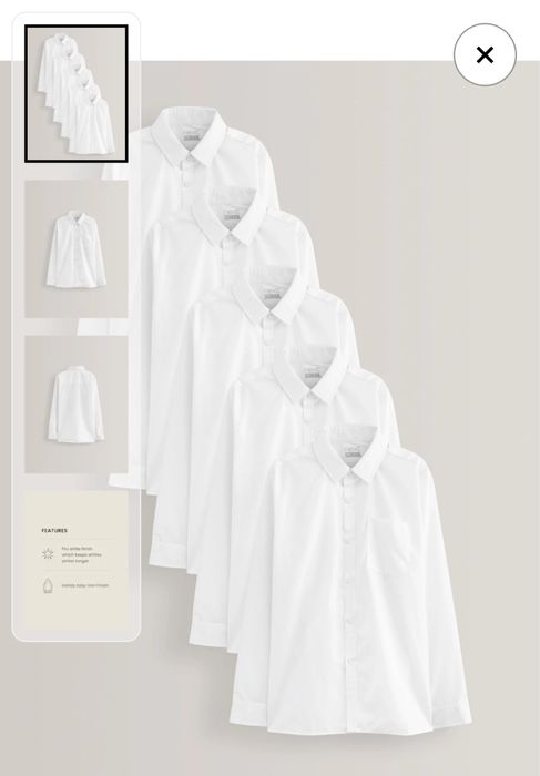 Продам новые школьные рубашки