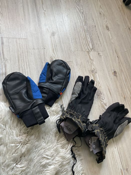The North Face и Burton— 2 броя Детски ски ръкавици