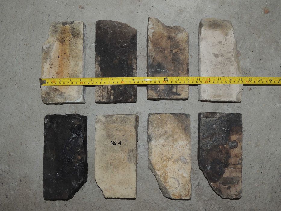 Огнеупорни тухли. Дървени траверси