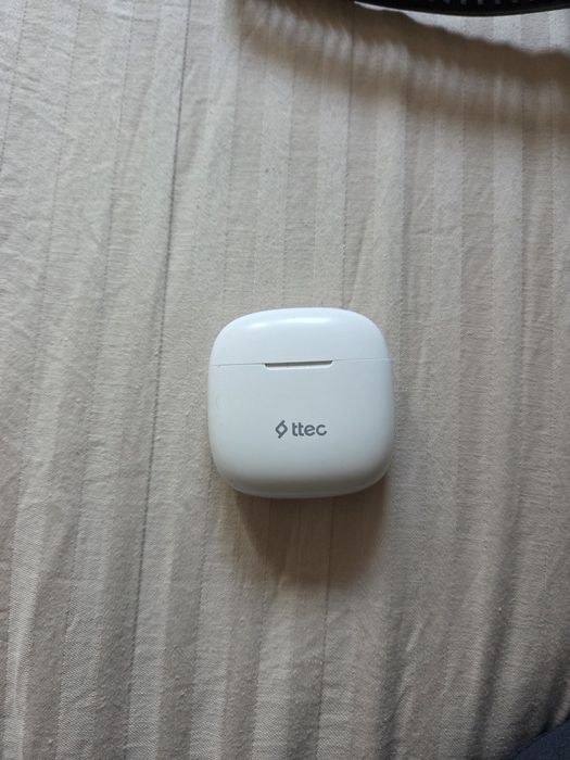Безжични бели bluetooth слушашки ttec