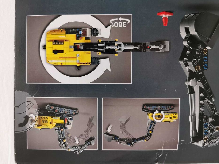 LEGO Technic 42121 Тежкотоварен екскаватор Лего Кран Heavy-Duty