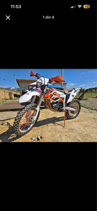Motocicleta enduro ktm freeride 250cc 2t