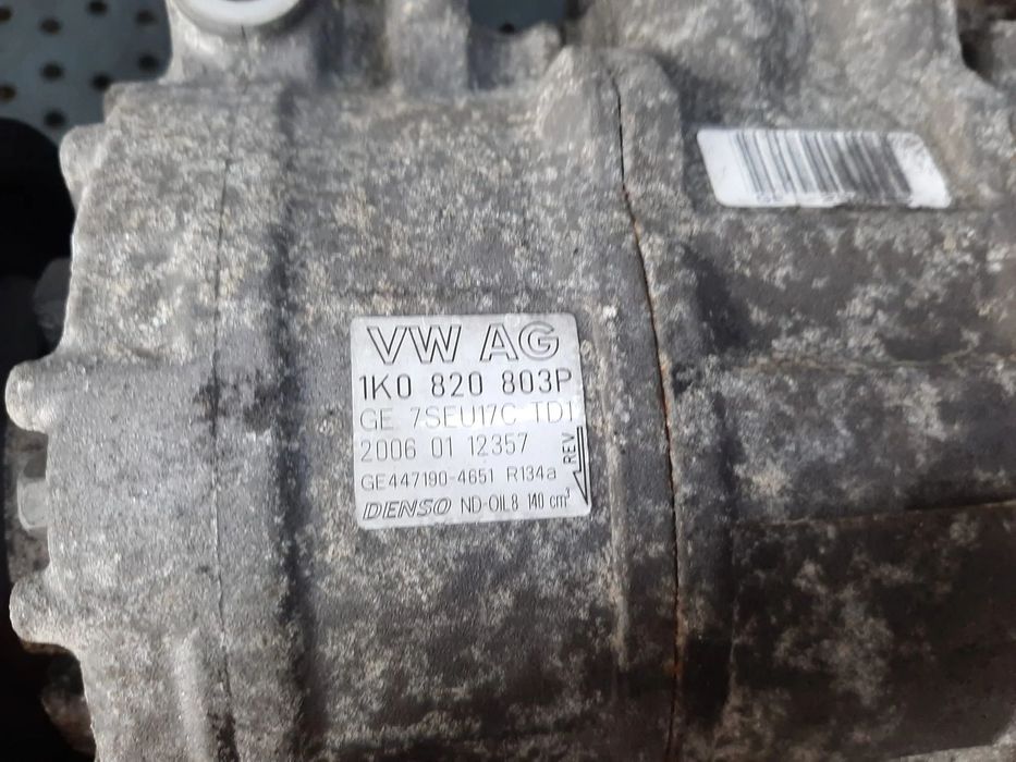 compresor clima ac 1.6fsi audi a3 8p seat altea toledo vw golf 5  skoda octavia 2   1k0820803p