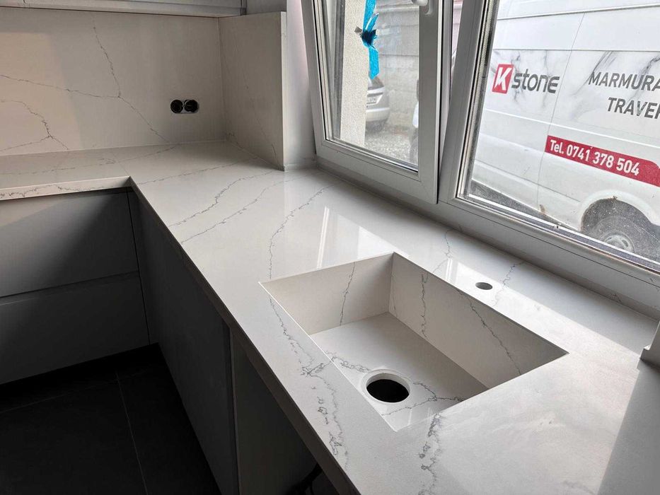 Blat din Quartz pentru bucatarie
