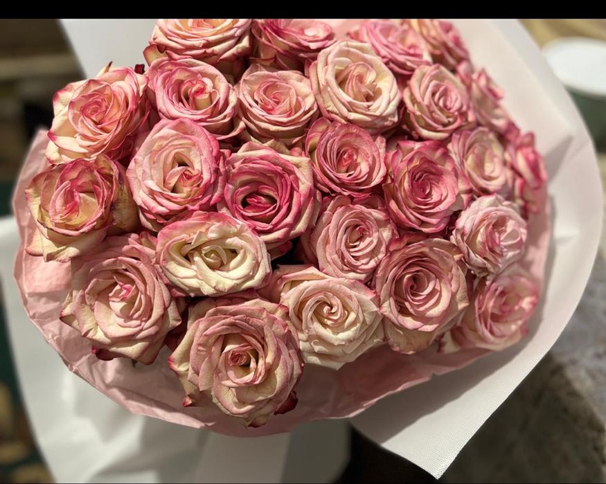 Букет цветов розы.