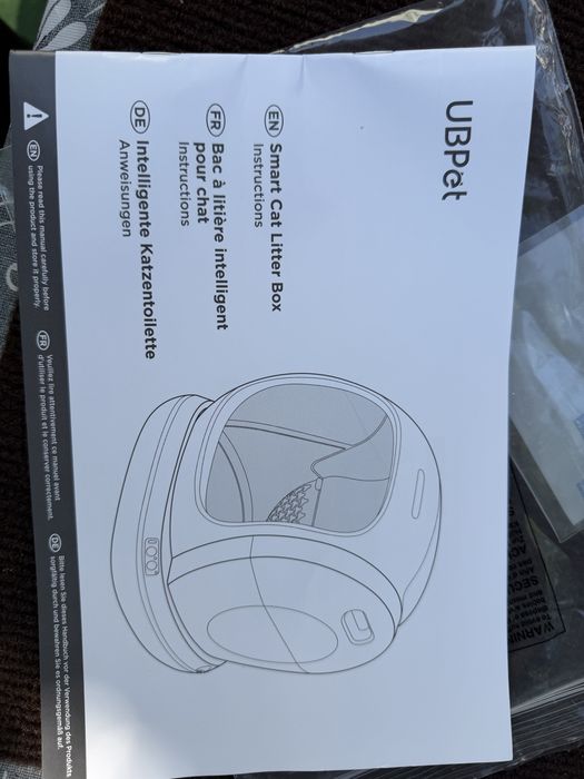 Интелигентна самопочистваща се котешка тоалетна UBPet C20