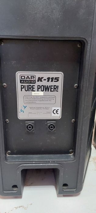 Dap audio k-115  15 инча