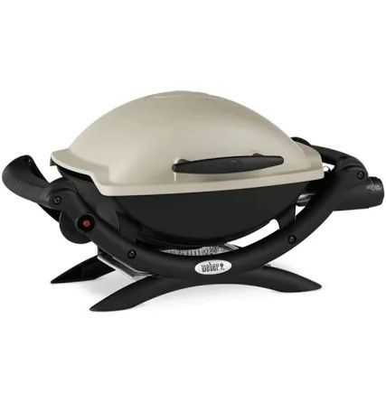 Gratar  gaz weber nou  Q1000  cu adaptor butelie normala