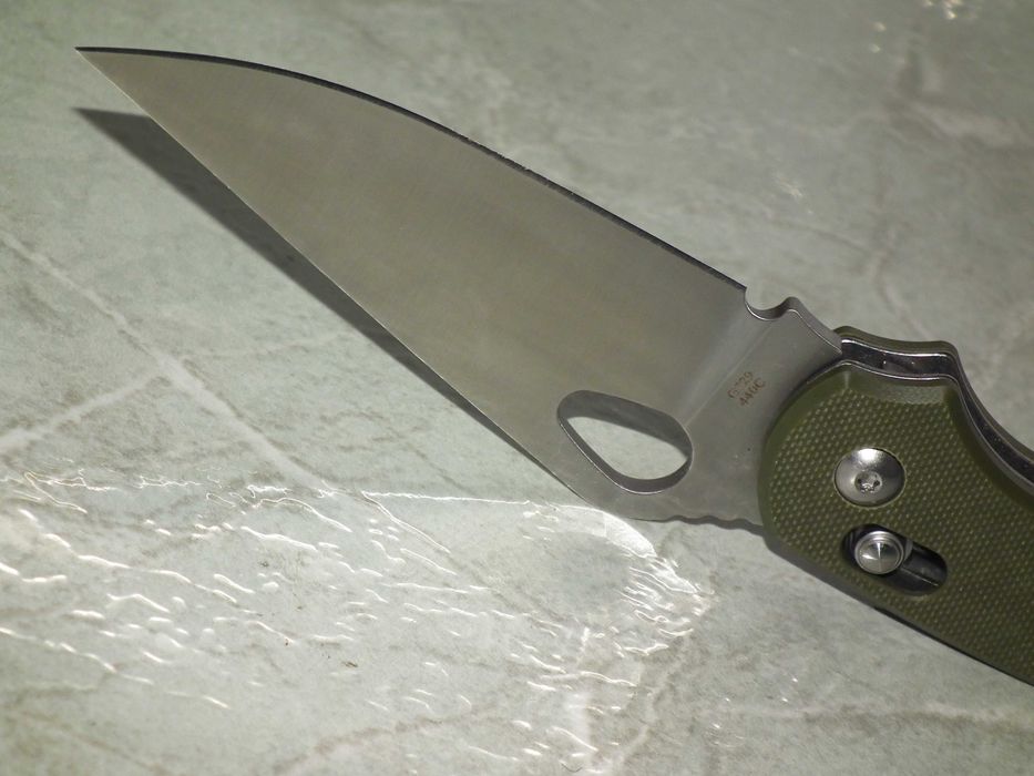 Briceag cutit tactic stil paramilitary Ganzo G729-GR nou, otel 440C, míner G10, axis lock