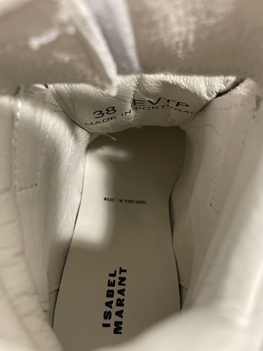 Isabel Marant Bekett Albi White