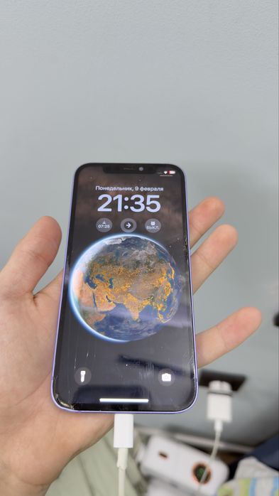 Айфон 12 фиолетовый 128 гб