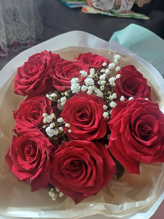 букет цветов, свежие