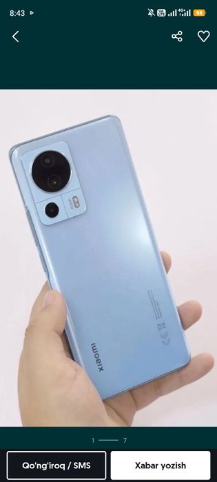 Xiomi 13 lite 8+8/256