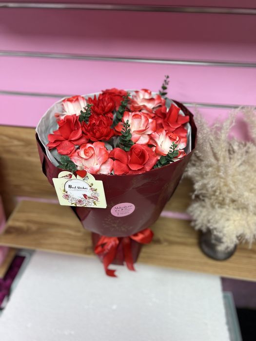 Мыльные Розы декоративные цветы