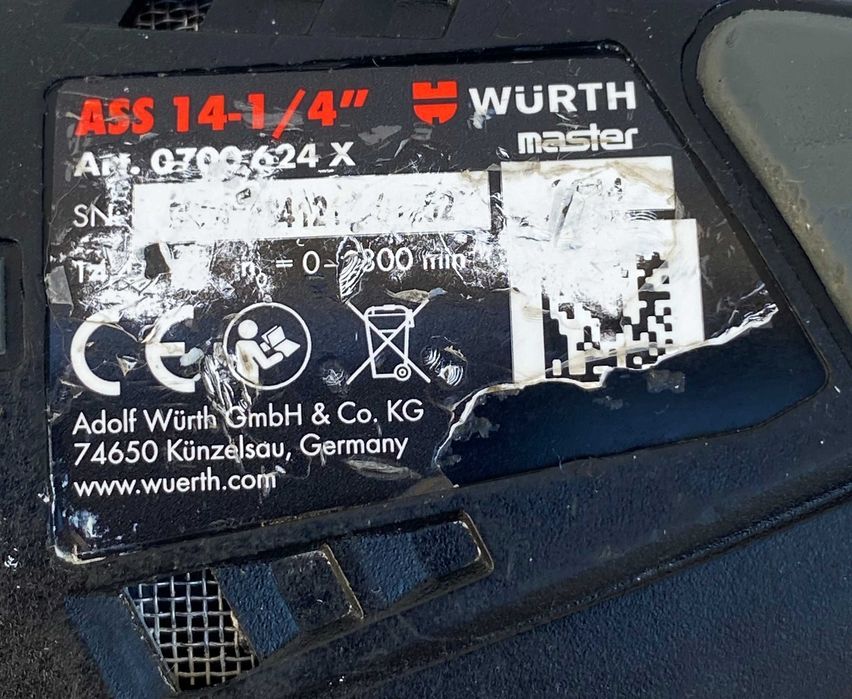 Wurth ASS 14-1/4'' - Акумулаторен импакт драйвер