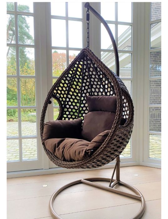 Подвесное кресло кокон качеля