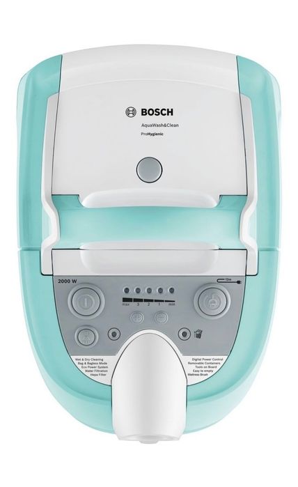 Пылесос Bosch BWD420HYG голубой