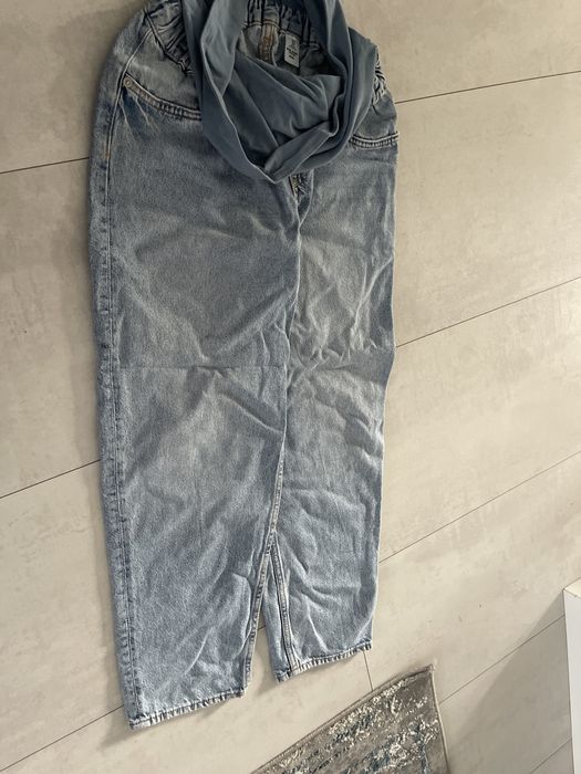 Pantaloni gravide jeans,marimea S ,noi